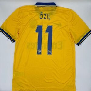 Ozil #11 Arsenal 2013/2014 Away ORIGINAL Nike Soccer Jersey (M)